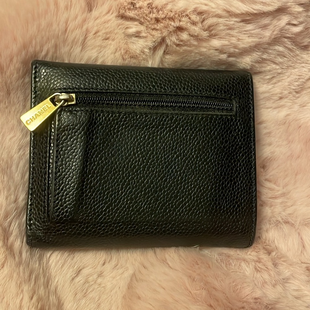 Black caviar compact Chanel wallet - Picture 8 of 8